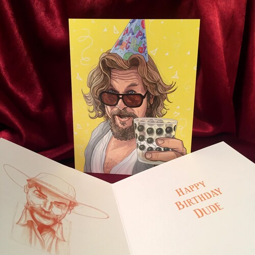 The DUDE BIRTHDAY CARD!