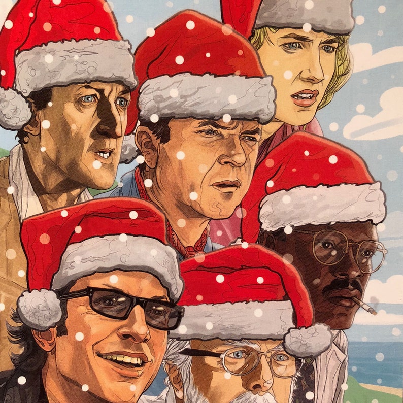 JURASSIC PARK Christmas CARD image 2
