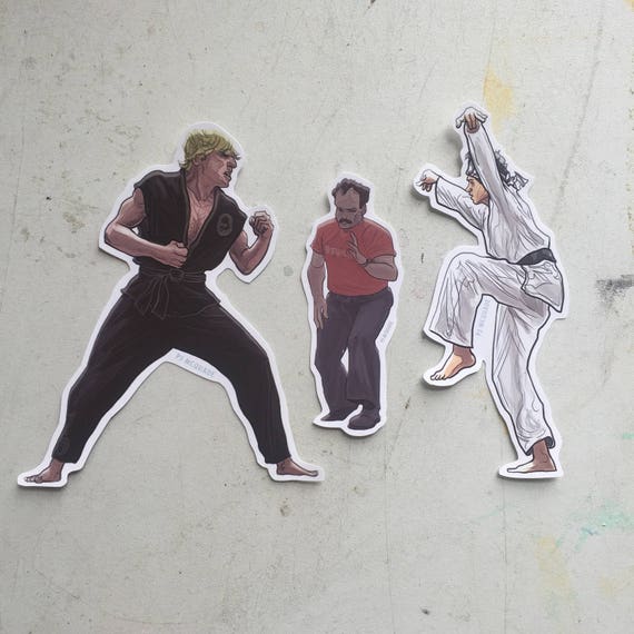 The KARATE KID Sticker Combo SET Etsy