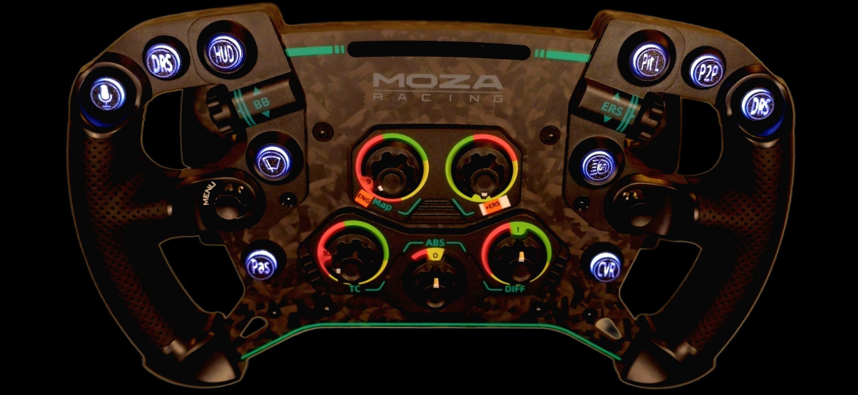 Kundenspezifische MOZA Sim Wheel Buttons: FSR2, CSV2P, GSV2P, RSV2