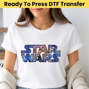 Disney Star Wars Dtf Transfer, Star Wars Ready To Press, Heat Press DTF, Disneyland Galaxy&#39;s Edge Dtf, Star Wars Tee, Disney Trip Shirts,