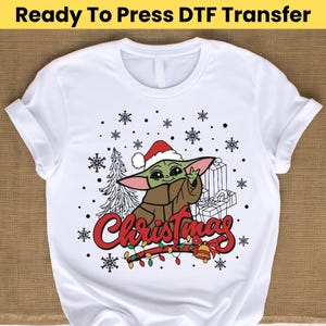 Disney Star Wars Christmas DTF,Disney Star Wars Transfer,Disney Galaxy's Edge DTF, Disney Star Wars Character Christmas Shirt,Christmas Gift