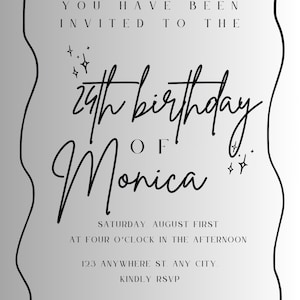 Cream Vintage Dinner Party Invitation