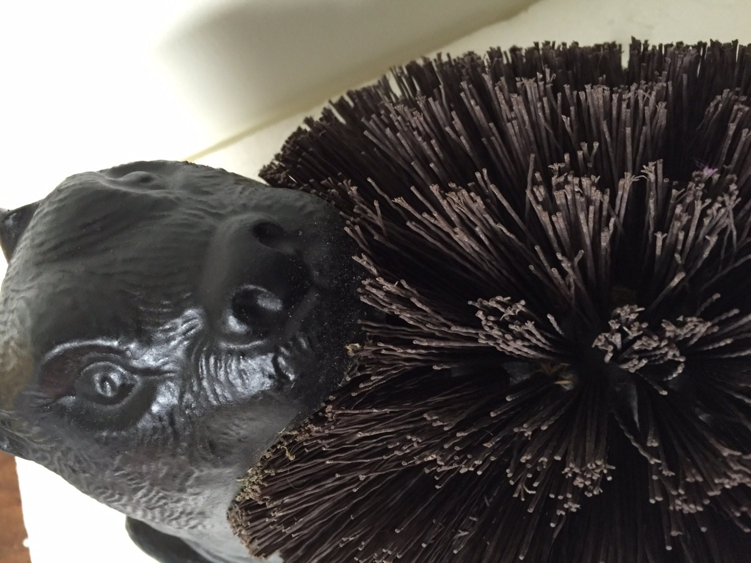 Vintage Cast Iron Beaver Boot Brush Etsy