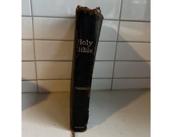 Holy Bible King James Version Dictionary-Concordance Maps Leather Holman 1942