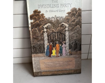 Edward Gorey "The Dwindling Party" (1982)   Pop-Up Book, Random House