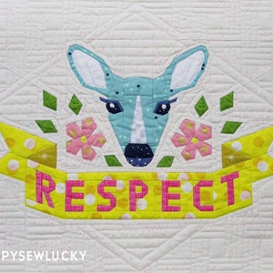 RESPECT tattoo PDF pattern