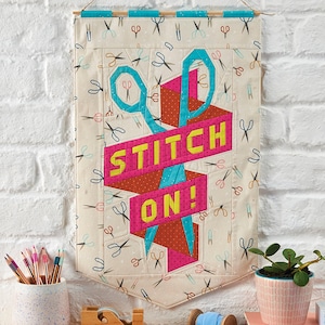 STITCH ON! banner PDF pattern