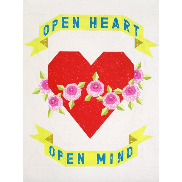 OPEN HEART tattoo PDF pattern
