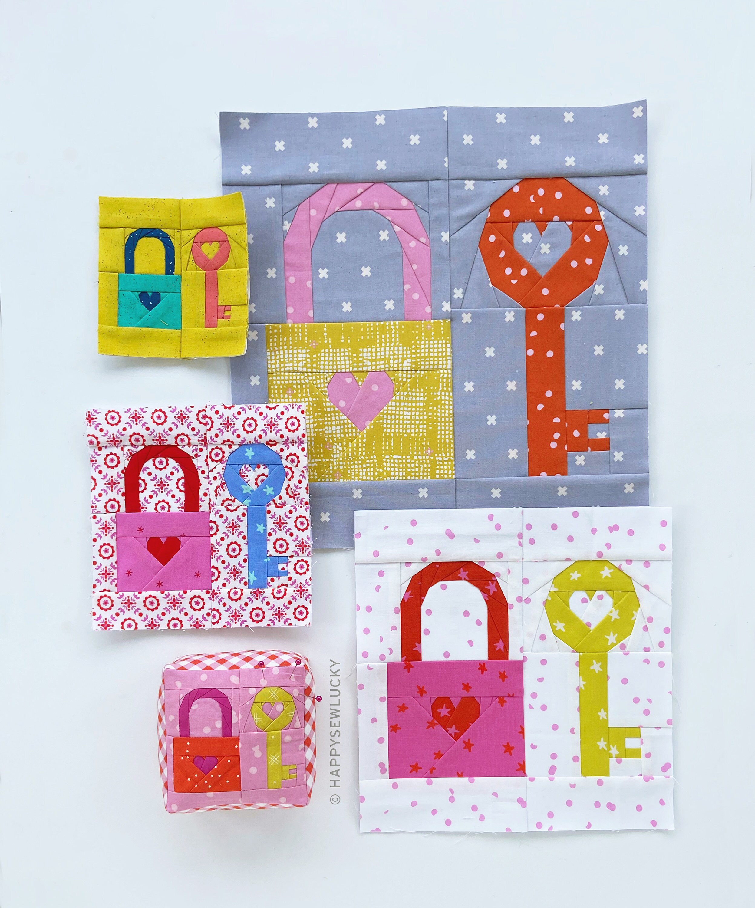 Love Lockdown Note Pattern Love Lock Pincushion PDF Pattern - Etsy
