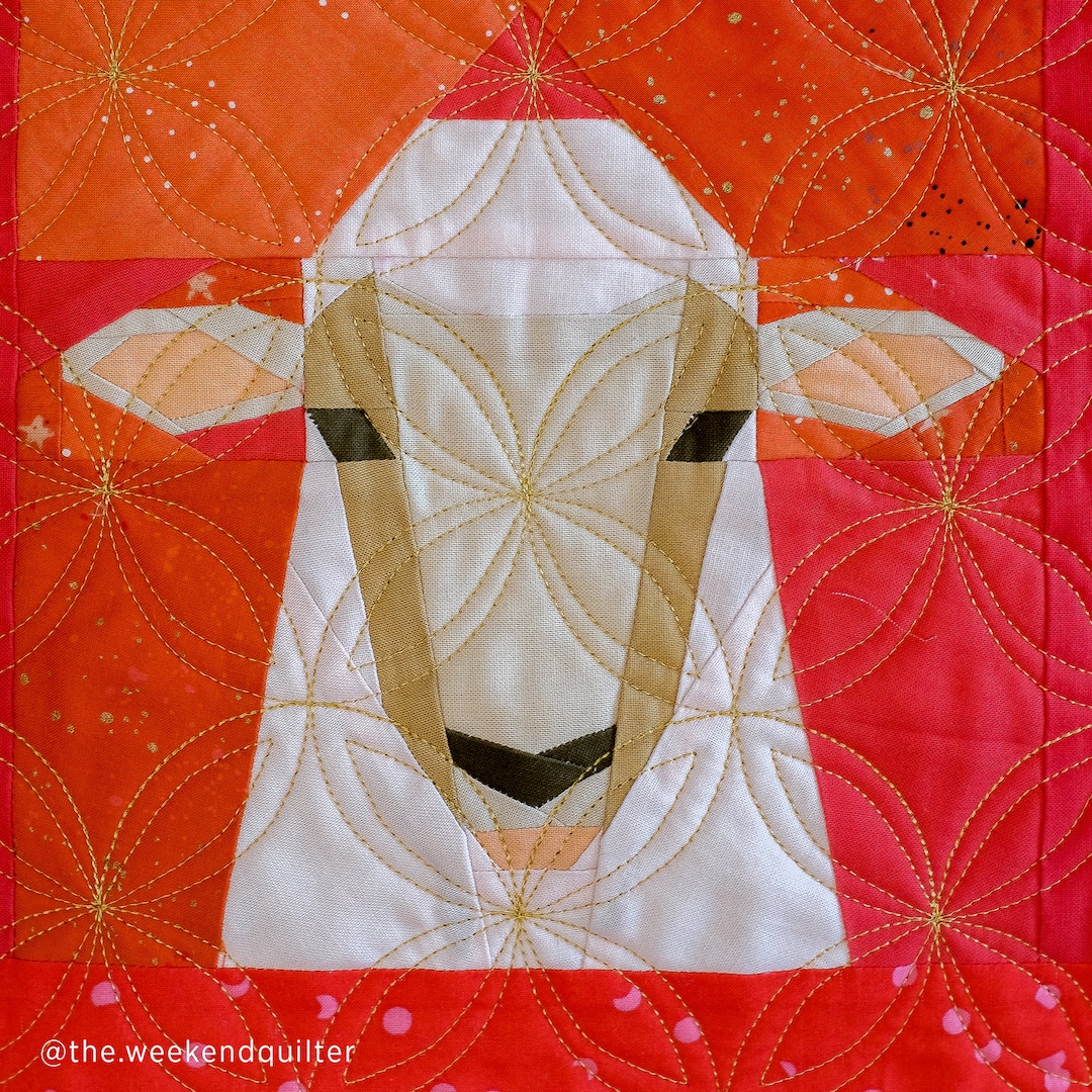 SHEEP Block PDF Pattern - Etsy