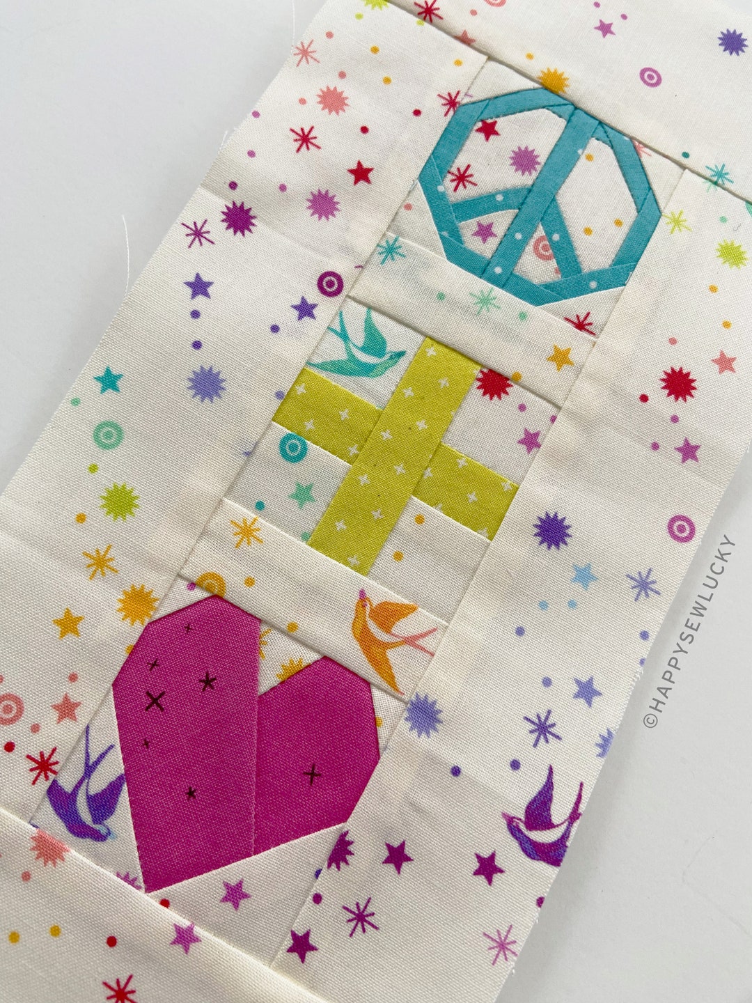 Peace + Love FPP PDF Pattern - Etsy