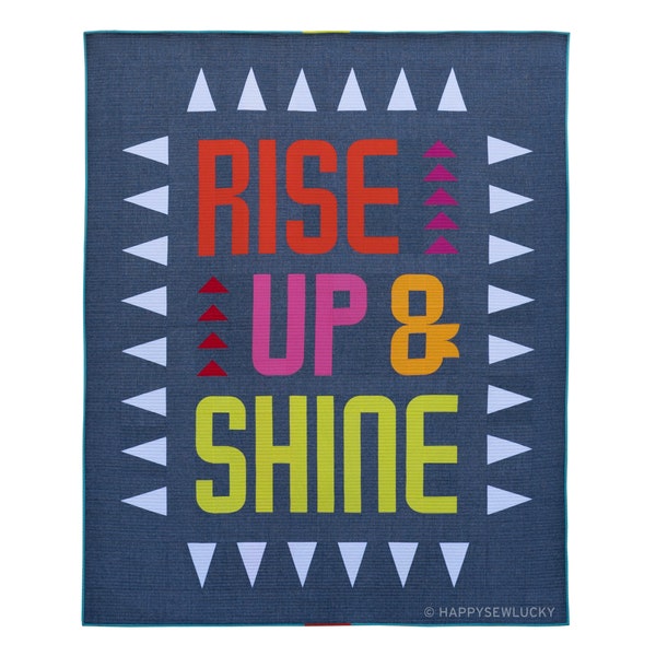 RISE UP & SHINE pdf quilt pattern