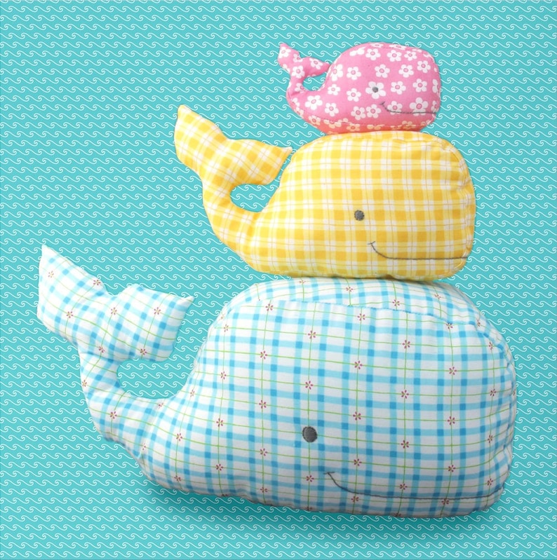 Stuffie WHALE pdf pattern image 3