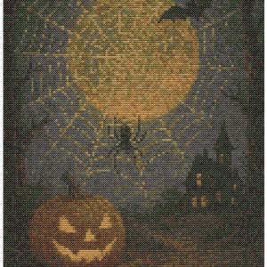 Spooky Spider Cross Stitch Pattern