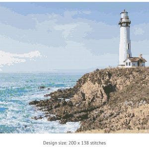 Lighthouse Cross Stitch Pattern