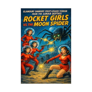 Rocket Girls vs The Moon Spider