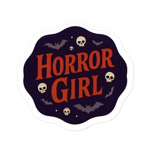 Horror Girl Sticker