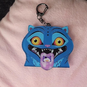 Kpop demon hunters derpy tiger Keychain