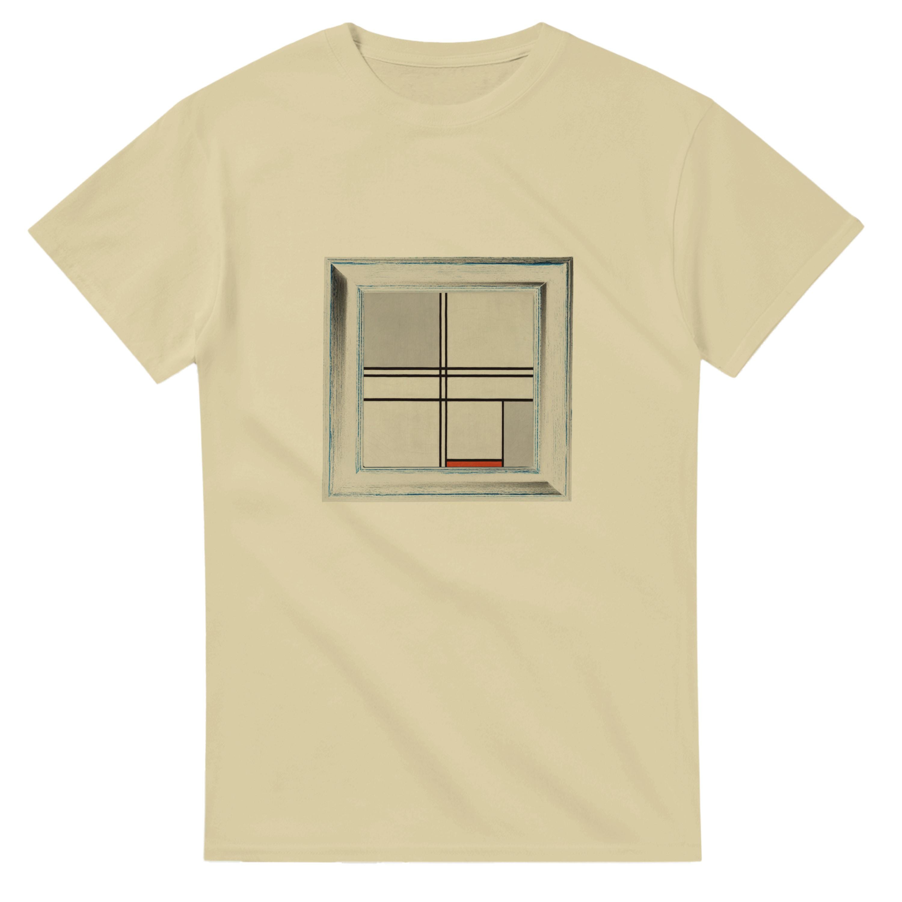 Mondrian Art T-shirt: Composition No 1 Graphic Tee - Etsy