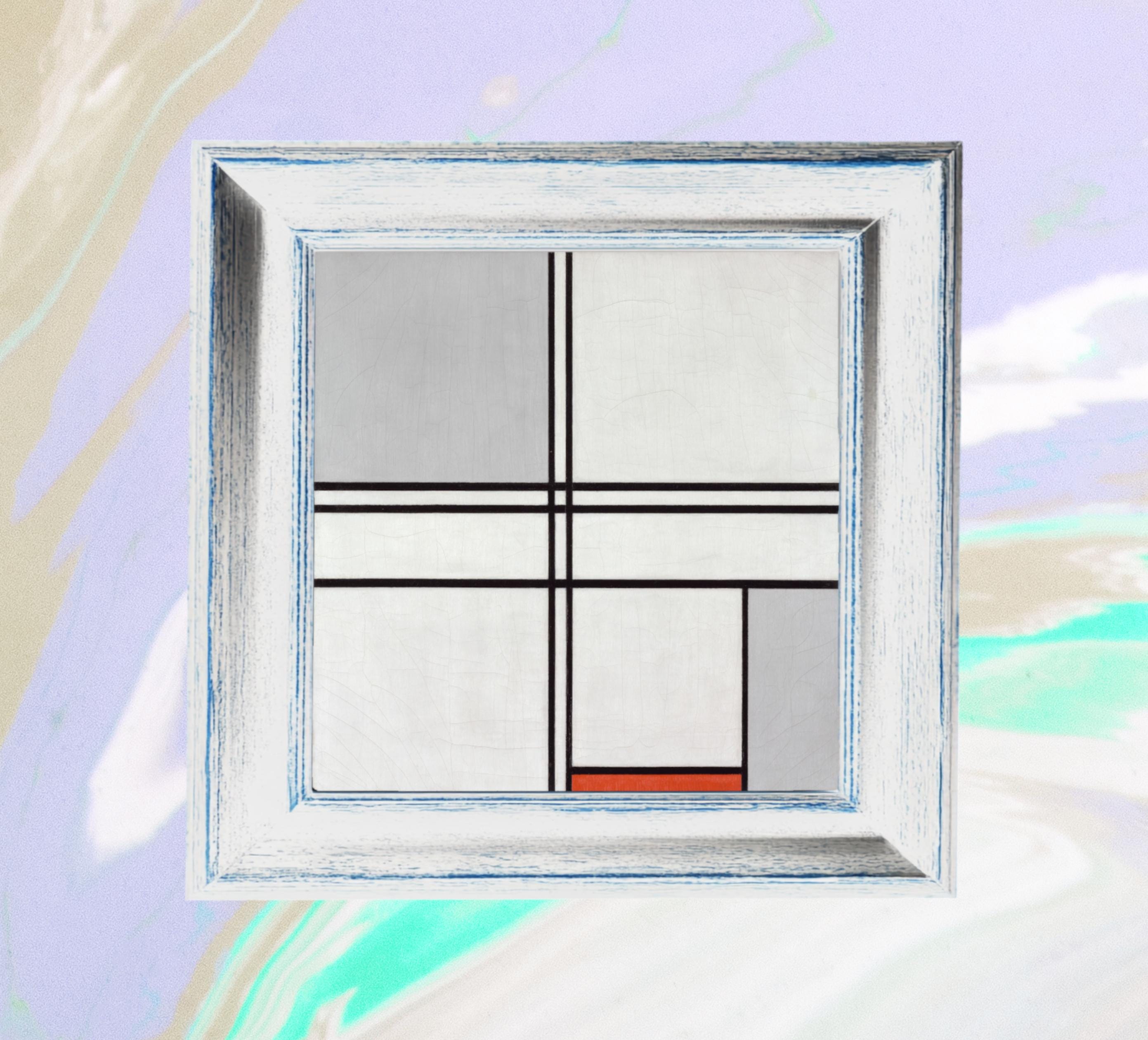 Mondrian Art T-shirt: Composition No 1 Graphic Tee - Etsy