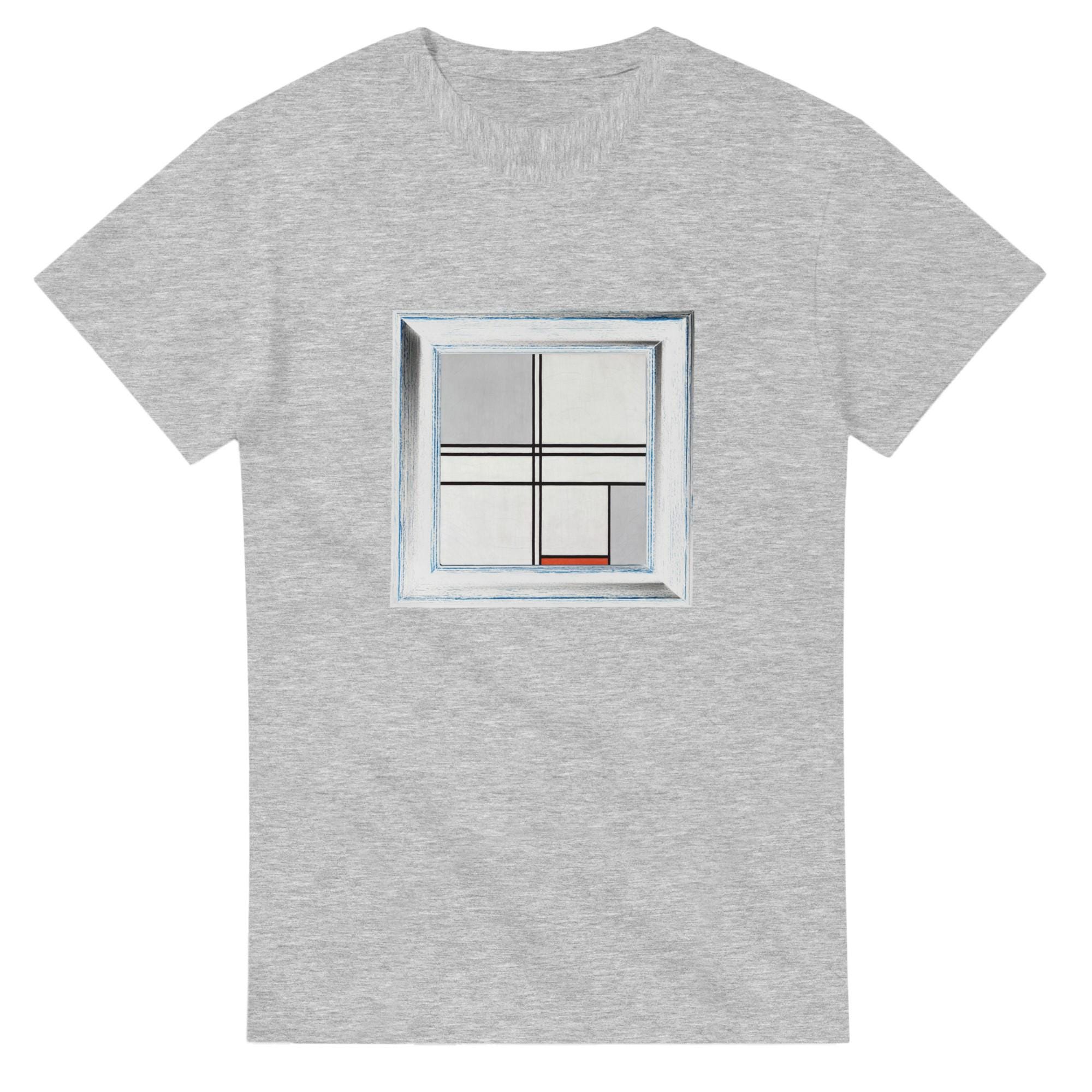 Mondrian Art T-shirt: Composition No 1 Graphic Tee - Etsy