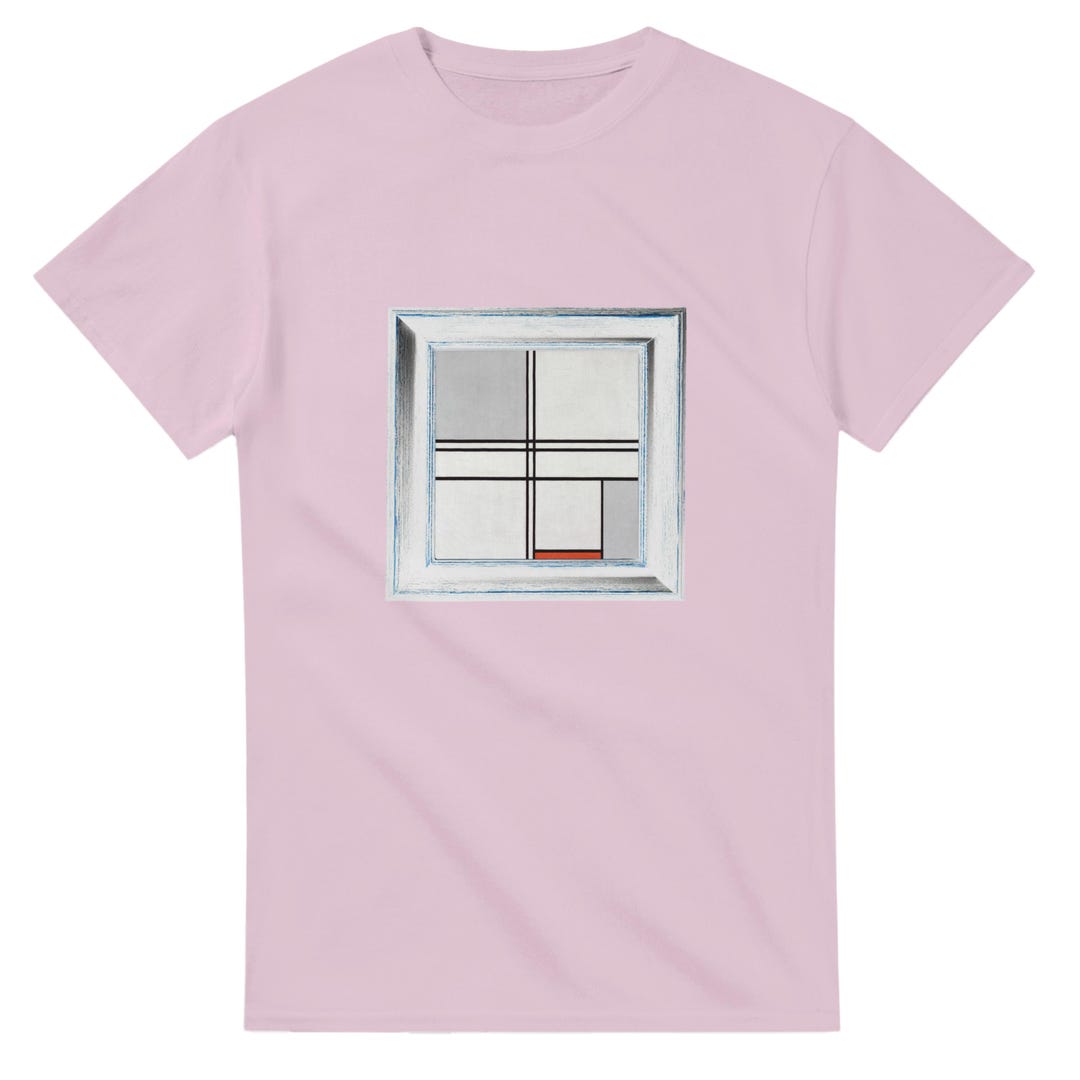 Mondrian Art T-shirt: Composition No 1 Graphic Tee - Etsy