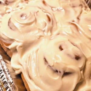 BONUS FREE Cream Cheese Frosting! No Knead Cinnamon Rolls! - PDF Download