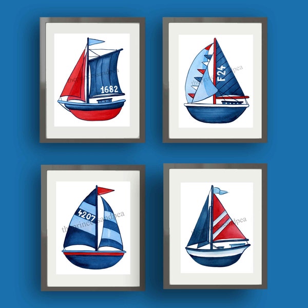 Sailboat Nursery - Etsy