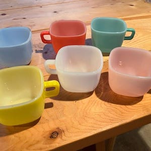Glasbake mugs vintage - Etsy 日本