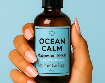 Ocean Calm Magnesium Spray | Natural Sleep & Muscle Relief