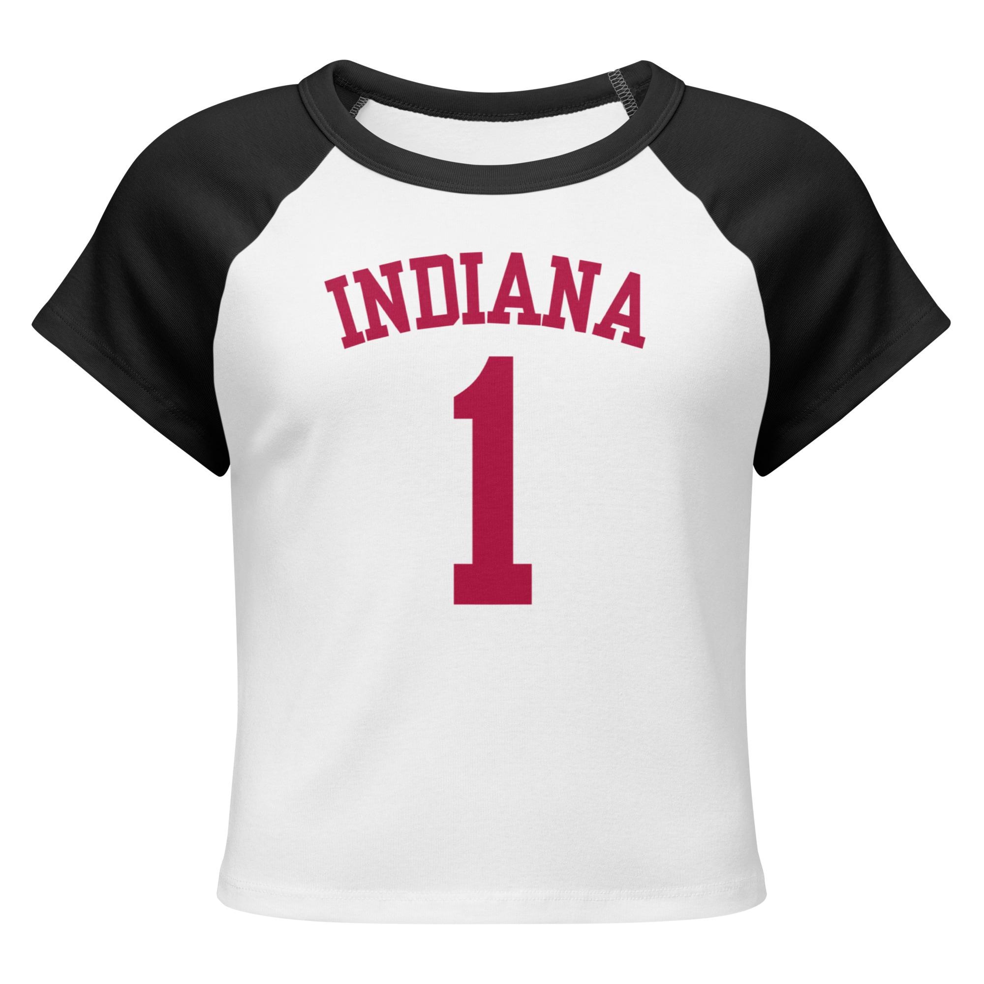 Indiana University Baby Tee - Etsy, image size:2000x2000