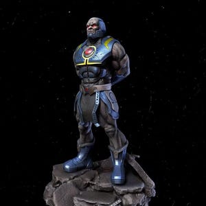 Darkseid Statue – Hand Painted 14K Resin Figure – DC Supervillain Collectible