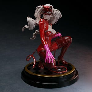 Ann Takamaki Statue – Hand Painted 14K Resin Figure – Persona 5 Collectible