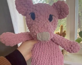 Osito de peluche de ganchillo: un regalo para bebé muy tierno