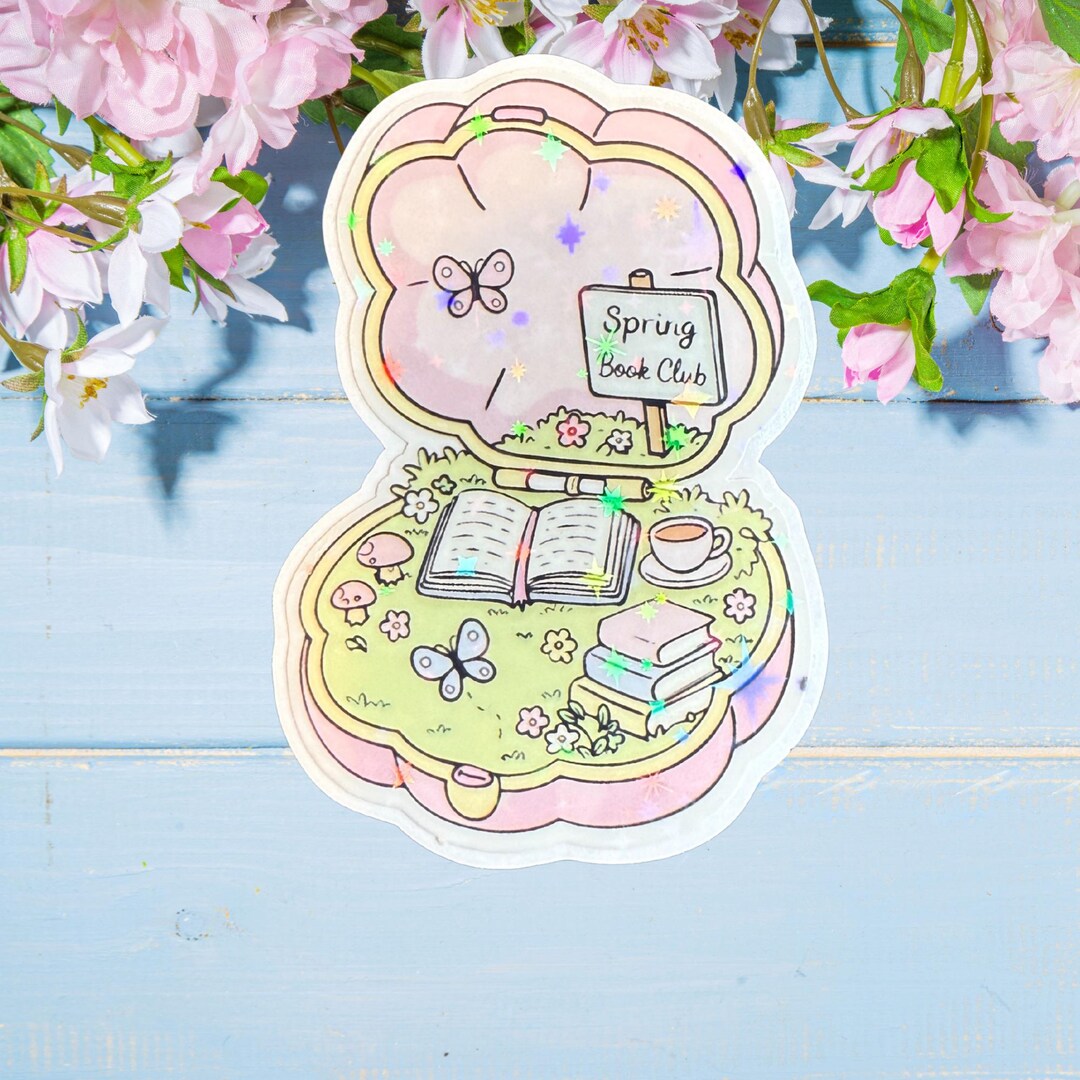 Notebook Spring Sticker Spring Book Pocket Sticker - Water Resistance - Etsy