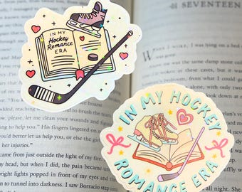In My Hockey Romance Era Sticker - Water Resistant