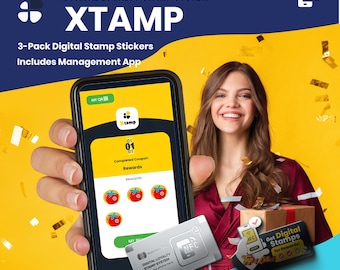 xtamp, Digital Loyalty Stamp cards System, Referral Reward Loyalty Discount Card punch