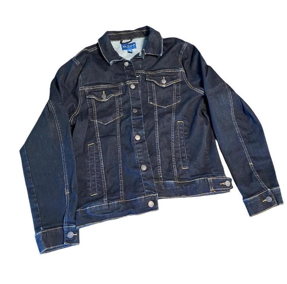 アリゾナ デニムジャケット ブルゾン ヴィンテージ 刺繍ロゴ Mサイズ アウター Arizona jean jacket - Etsy 日本