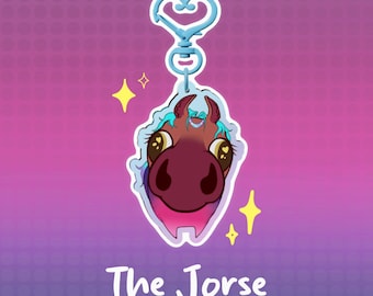 Jayvik Jayce Horse Holographic Keychain