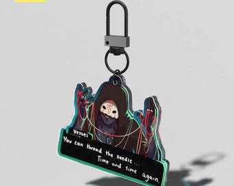 Vessel Thread The Needle Acrylic Keychain Charm