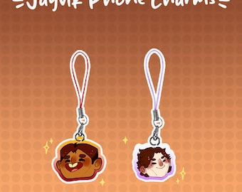 Jayvik Chibi Colored Edge Phone Charms