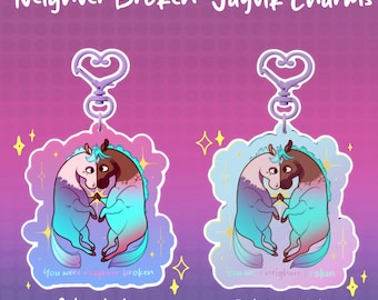 Jayvik Jayce/Viktor Arcane Horse Keychains – Holographic or Colored