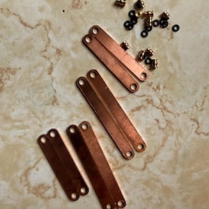 straight bulk front COPPER links. 18.27 g