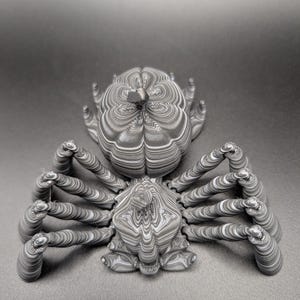Creepy Crawly Perfection — Articulated Halloween Spider - Glow Option Available