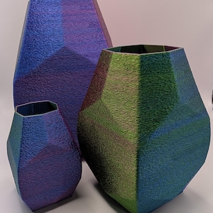 Modern Color‑Changing Vase — A Living Light Show for Your Home