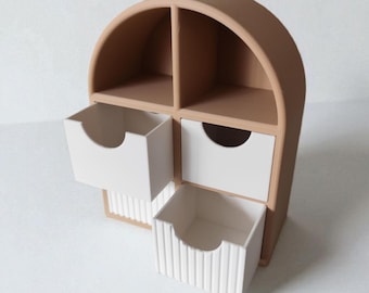 Minimalist Jewelry Box with Drawers – Modern Storage Organizer