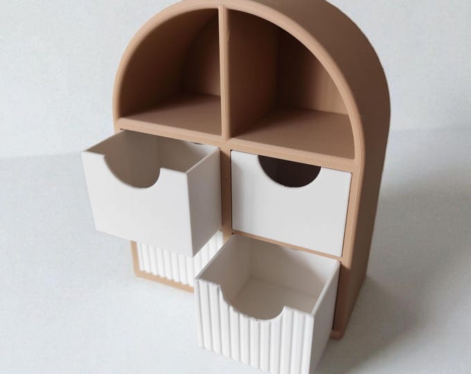 Minimalist Jewelry Box with Drawers – Modern Storage Organizer