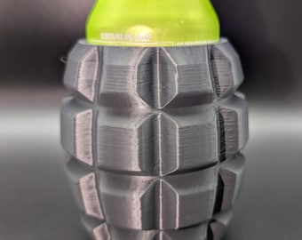 3D Printed Grenade Can Cup – Tactical 12oz Drink Holder
