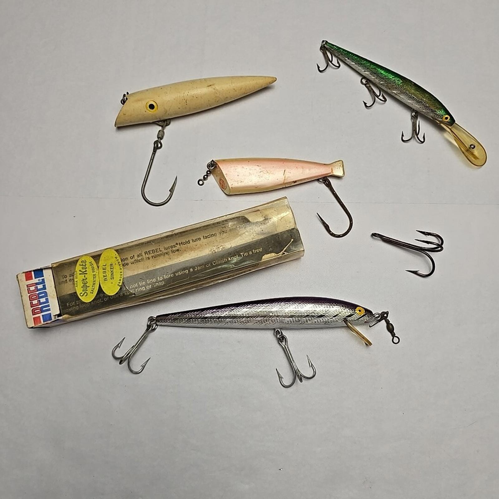 Rebel New Old Stock Fishing Lures - You Choose / Pick Your Favorite